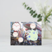 Carte Postale bande dessinée MANGA (Debout devant)