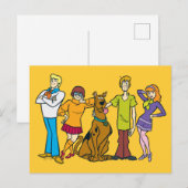 Carte Postale Bande entière 14 Mystery Inc (Devant / Derrière)