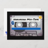 Carte Postale Bande mixte Hanoukka (Devant / Derrière)