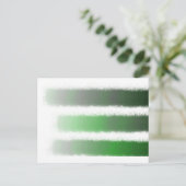Carte Postale Bande noire verte (Debout devant)