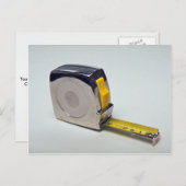 Carte Postale Bande pour mesurer des objets (Devant / Derrière)