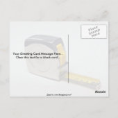 Carte Postale Bande pour mesurer des objets (Dos)