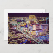 Carte Postale Bande stylisée Las Vegas (Devant / Derrière)