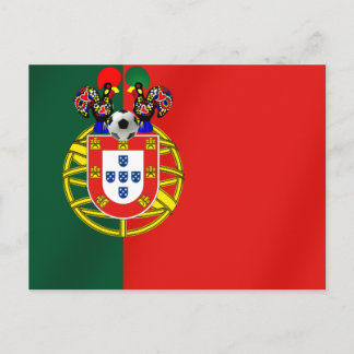 Carte Postale Bandeira Portuguesa Classica por Fás de Portugal