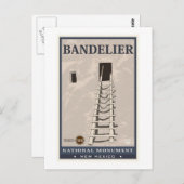 Carte Postale Bandelier Monument National 1 (Devant / Derrière)