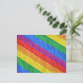 Carte Postale Bandes de fierté GLBT 2 (Debout devant)
