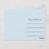 Carte Postale Bandes de Merci amusantes (Dos)