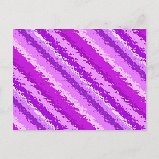 Carte Postale Bandes de verre - nuances améthyste violet (Devant)