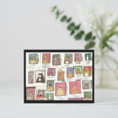 Carte Postale Bandes dessinées du chat de Conroy (Debout devant)