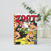 Carte Postale bandes dessinées vintages - (Debout devant)