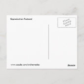 Carte Postale Bandes dessinées vintages (Dos)