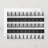 Carte Postale Bandes d'image pour un praxinoscope (Devant / Derrière)