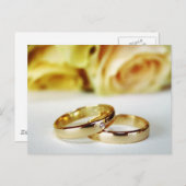 Carte Postale Bandes Mariages d'or (Devant / Derrière)