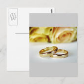 Carte Postale Bandes Mariages d'or (Devant / Derrière)