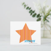 Carte Postale Bandes minces Orange 4 (Debout devant)