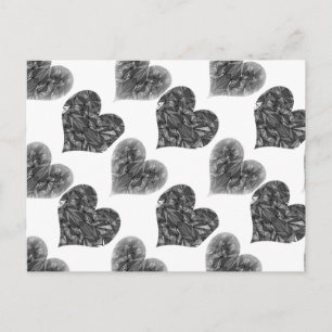 Carte Postale BandeW en couchePieced