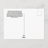 Carte Postale Bandit Squirrel (Dos)