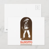 Carte Postale bandito (Devant / Derrière)