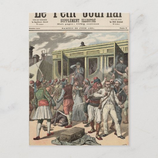 Carte Postale Bandits en Orient (Devant)