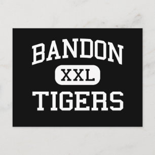 Carte Postale Bandon - Tigres - Lycée - Bandon Oregon