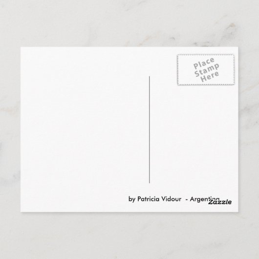 Carte Postale Bandoneon Tango (Dos)