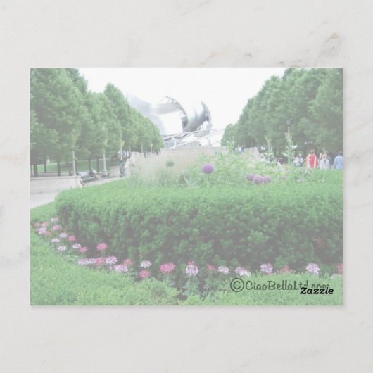 Carte Postale Bandshell Millenium Park (Dos)