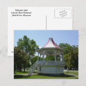 Carte Postale Bandstand (Devant / Derrière)
