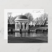 Carte Postale Bandstand, Stanley Park B/W (Devant / Derrière)