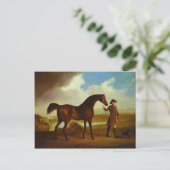 Carte Postale Bandy d'Earl Grosvenor par George Stubbs (Debout devant)