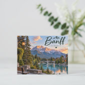 Carte Postale Banff, Alberta (Debout devant)