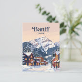 Carte Postale Banff Alberta, Canada (Debout devant)