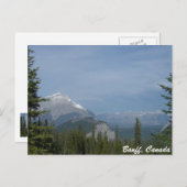 Carte Postale Banff Alberta Canada, Parc national du Canada (Devant / Derrière)