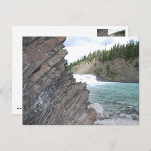 Carte postale Banff Bow Falls (Devant / Derrière)