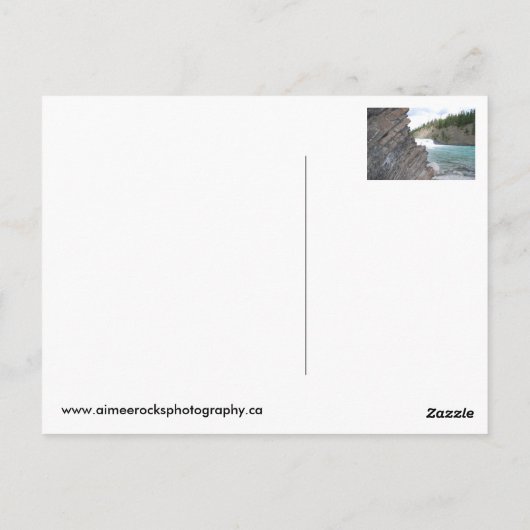 Carte postale Banff Bow Falls (Dos)