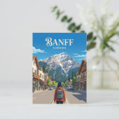CARTE POSTALE BANFF CANADA (Debout devant)