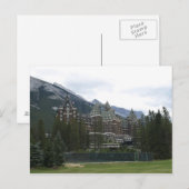Carte postale Banff Springs Hotel, Alberta, Canada (Devant / Derrière)