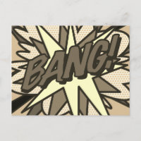 BANG Vintage Fun Retro Comédie Livre Pop Art