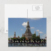 Carte Postale Bangkok (Devant / Derrière)