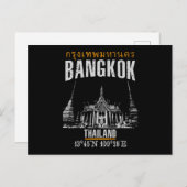 Carte Postale Bangkok (Devant / Derrière)
