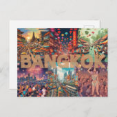 Carte postale Bangkok (Devant / Derrière)