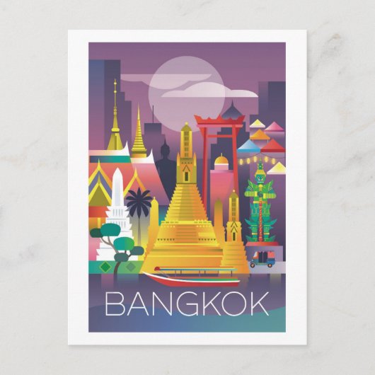 Carte postale Bangkok (Devant)