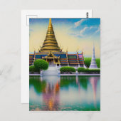 Carte Postale Bangkok est la capitale de la Thaïlande et l'un de (Devant / Derrière)