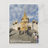 Carte Postale Bangkok, Temple du Bouddha d'or, Thaïlande (Devant)