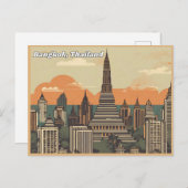 Carte Postale Bangkok Thaïlande (Devant / Derrière)