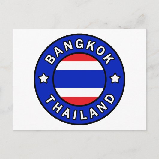 Carte Postale Bangkok Thaïlande (Devant)