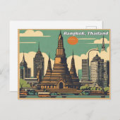 Carte Postale Bangkok Thaïlande (Devant / Derrière)