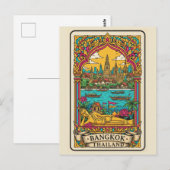 Carte Postale Bangkok Thaïlande (Devant / Derrière)
