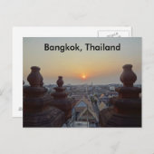 Carte postale Bangkok, Thaïlande (Devant / Derrière)