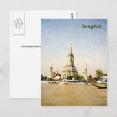 Carte Postale Bangkok, Thaïlande (Devant / Derrière)