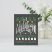 Carte Postale Bangkok Thaïlande Noël laid (Debout devant)